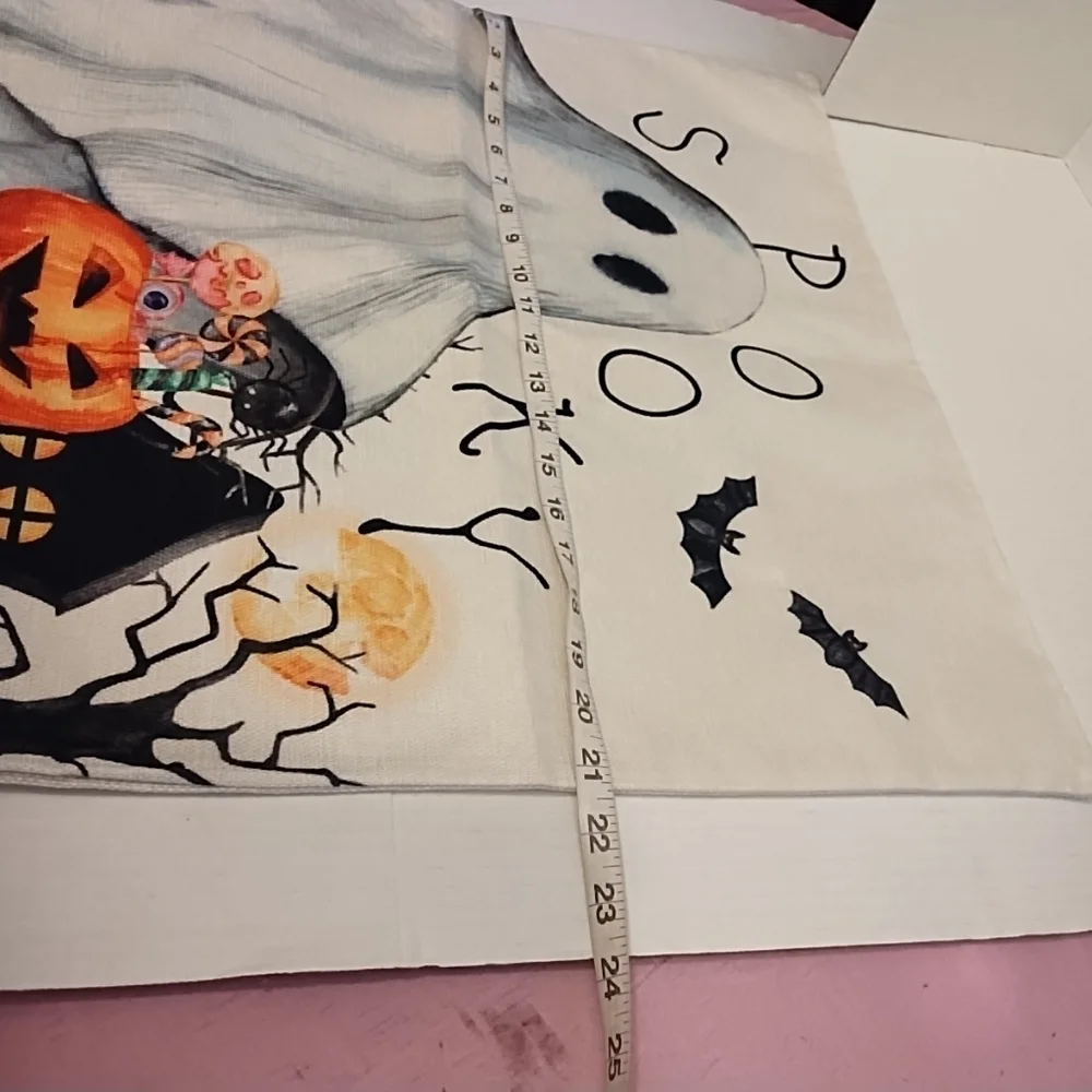 Halloween design multicolored pillow cases cover set of 2